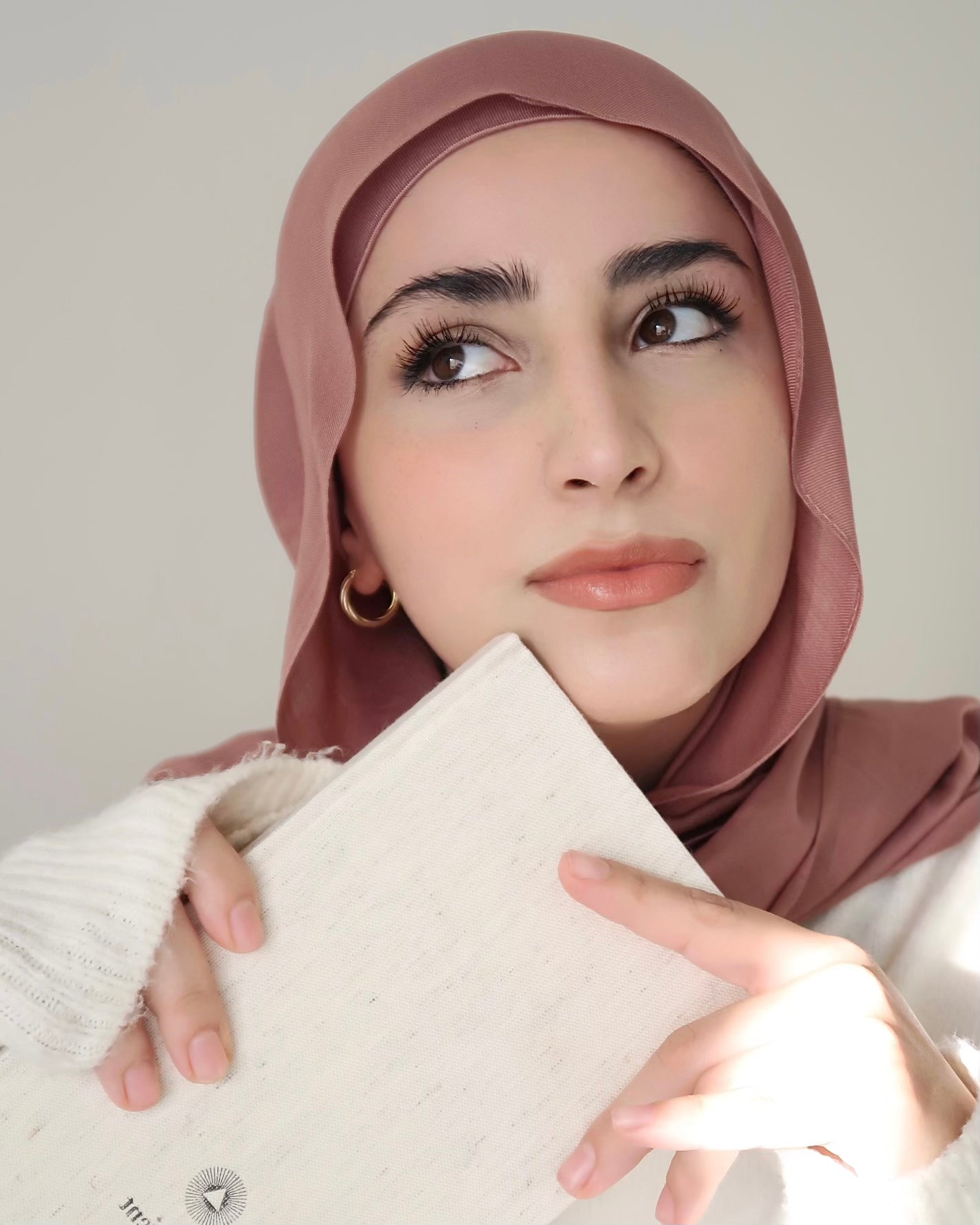 coral - woven modal set