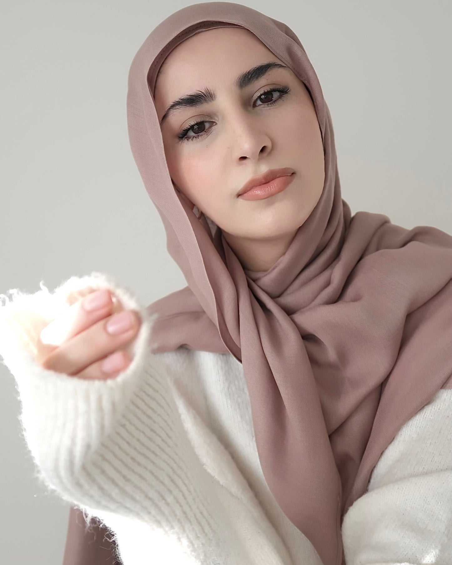 dusty pink - woven modal set