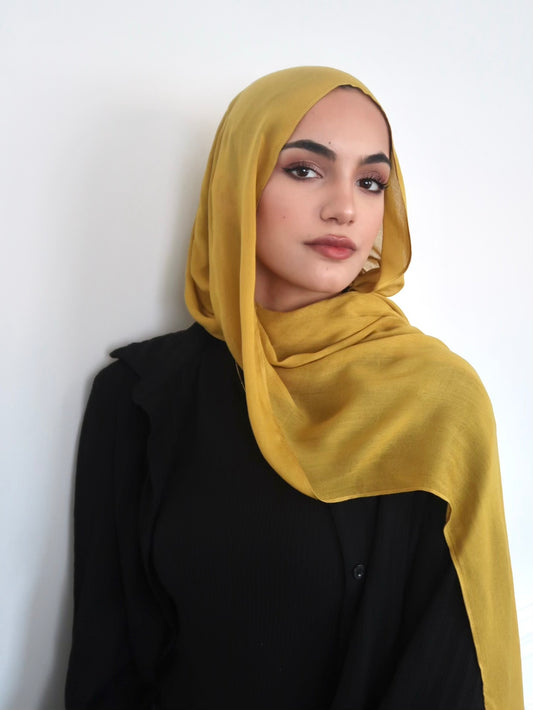 Lime woven modal set