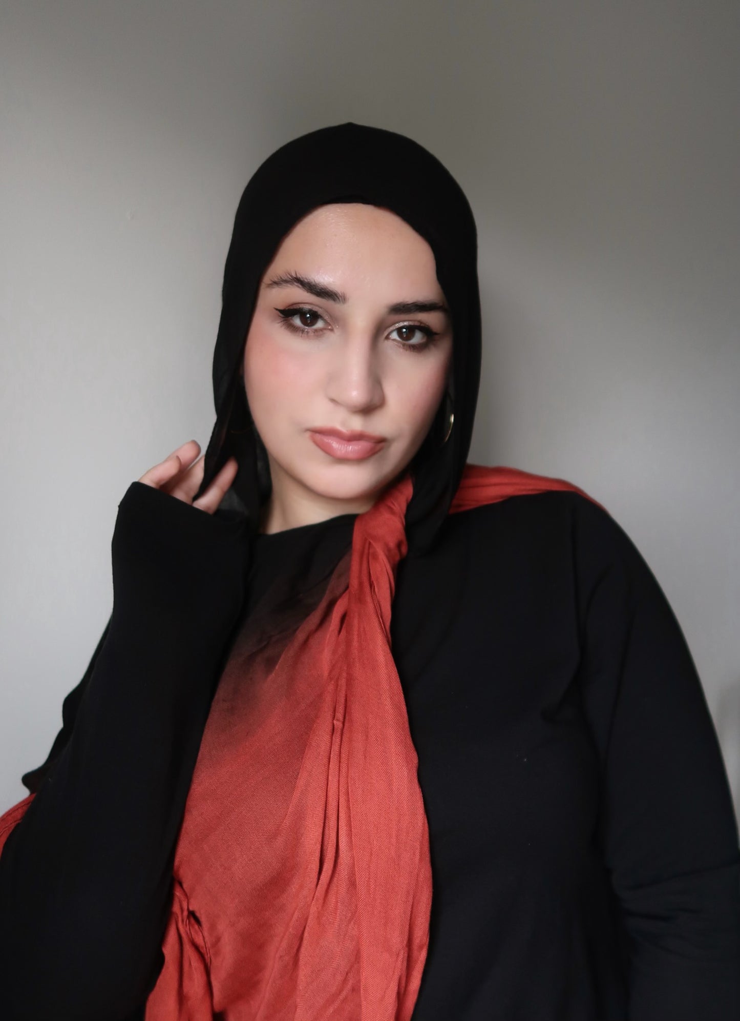 Black & Scarlet Ombre