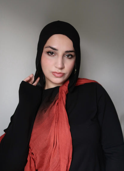 Black & Scarlet Ombre
