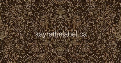 mocha paisley