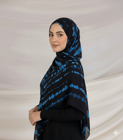 Electric Blue Ripple